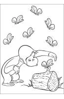 Curious George kleurplaat 27
